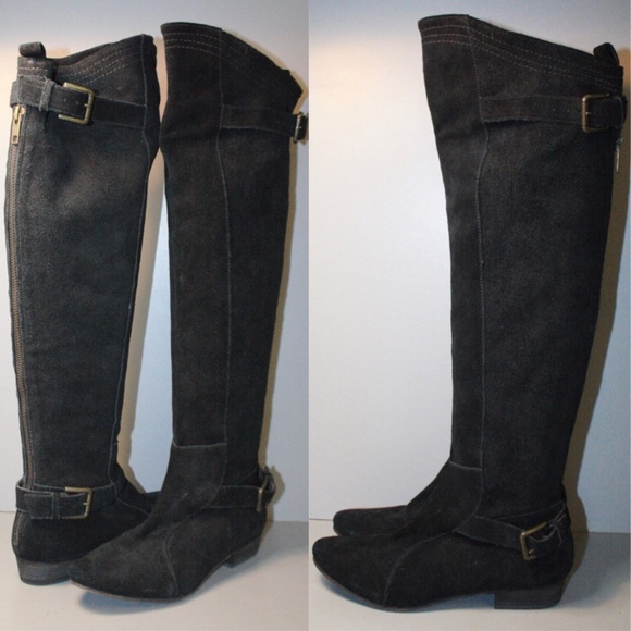 Joie So Many Roads Suede Over the Knee Boots Sz 5.5-6 US - Picture 2 of 7